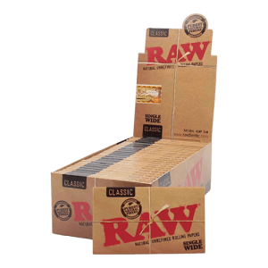 Bibułki RAW Classic Single Wide Double Packet