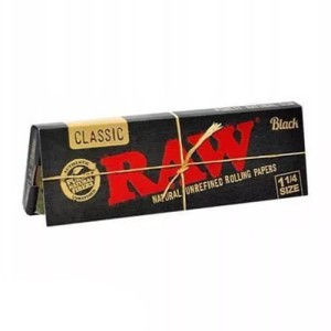 Bibułki RAW Black Ultra Thin 1 1/4