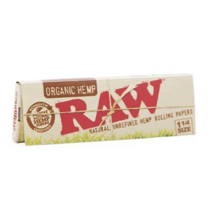 Bibułki RAW Organic Hemp 1 1/4