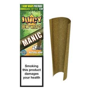 Bibułki konopne Juicy Jay's Hemp Wrap Manic