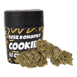 Susz konopny 1g | Cookies | Kwiaty CBD 5.12%