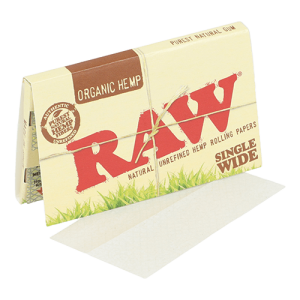 Bibułki RAW Organic Single Wide Double Packet