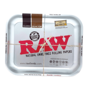 Tacka Metalowa Raw Srebrny Mat 17.5 cm x 27.5 cm
