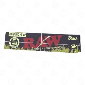 Bibułki RAW Black Organic Hemp KS Slim