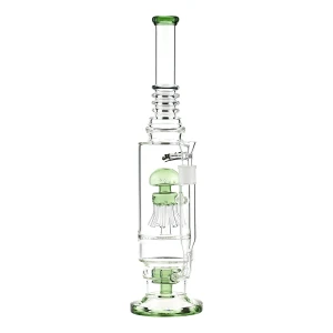 Bongo szklane JARAJTO Grzymbastic 43 cm niebieski