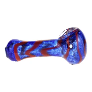Glass hand pipe "Bowl Van Gogh" 6.5 cm