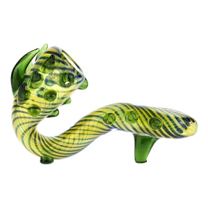 Lufka szklana fajeczka trofeum gryfa 15 cm