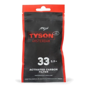 Filterki węglowe PURIZE x Tyson Xtra Slim 33
