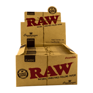 Bletki z filterkami RAW Classic Connoisseur KS Box 24