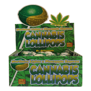 Lizak Cannabis Oil Northern Lights x Pineapple Exp 70 szt