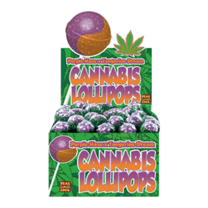 Lizak Cannabis Oil Purple Haze x Tangerine Dream 70 szt