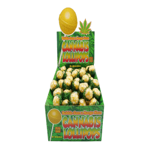 Lizak Cannabis Oil Bubble Gum x Mango Haze 70 szt