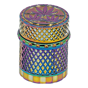 Młynek Metalowy Kraty MariJane Tęczowe 4-cz 40 mm